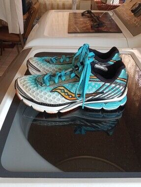 Saucony Women's Running Shoes in Teal & White